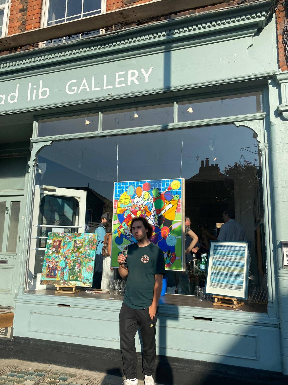 Ad lib Art Gallery exhibition